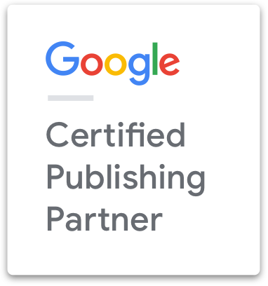 Google Certified Publishing Partner badge